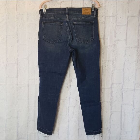 LUCKY BRAND Ava Crop Raw Hem Ankle Jeans 8/29 - Picture 7 of 9